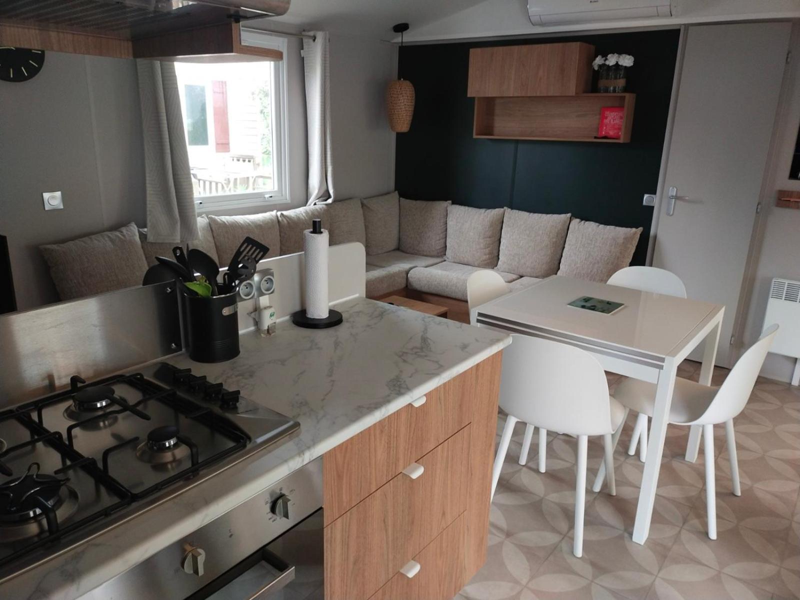 Mobil Home Le Lozerien Valras-Plage Dış mekan fotoğraf